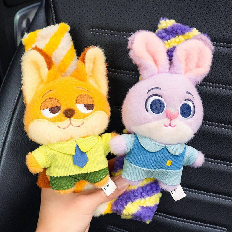 Zootopia Judy Nick Car Seat Belt Shoulder Pad Car Seat Belt Cover Car Interior Decoration Accessories