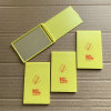 Hot -selling rectangular plastic single -sided mirror card single -sided mirror mini pocket mirror square makeup mirror