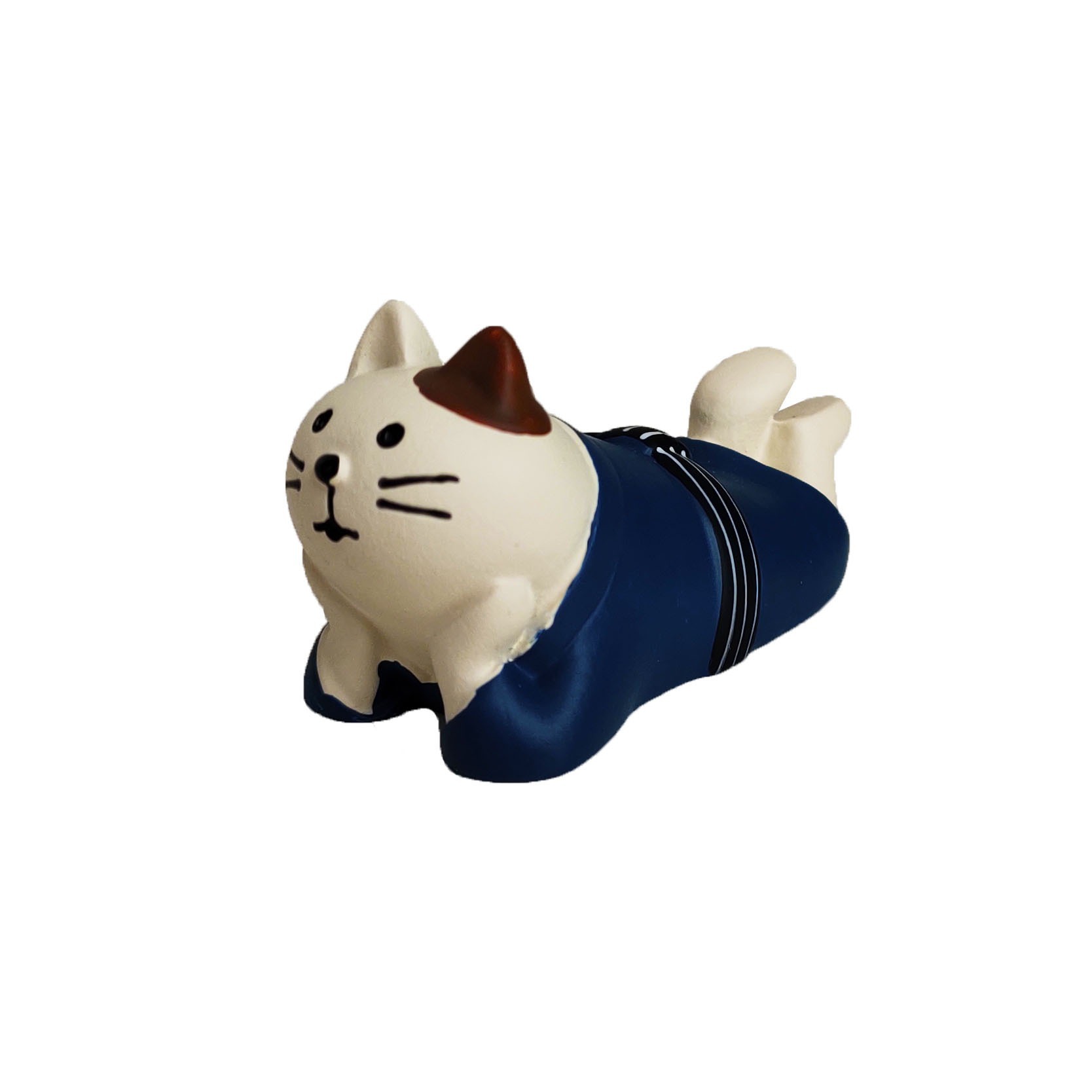 스하라 턱 흰 고양이