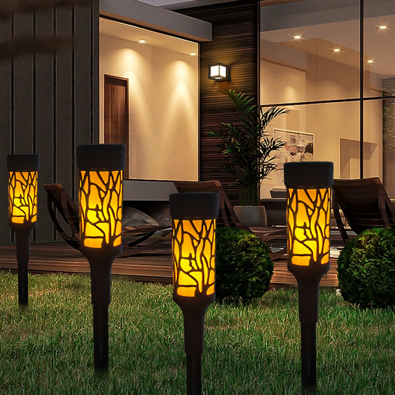 Solar lawn lamp Outdoor waterproof courtyard lamp LED solar courtyard lamp Garden simple villa landscape lamp