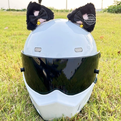 Accessories Quick-Release Velcro Cross-Border – Motosiklet dəbilqələri - black-and-pink-with-black-bow