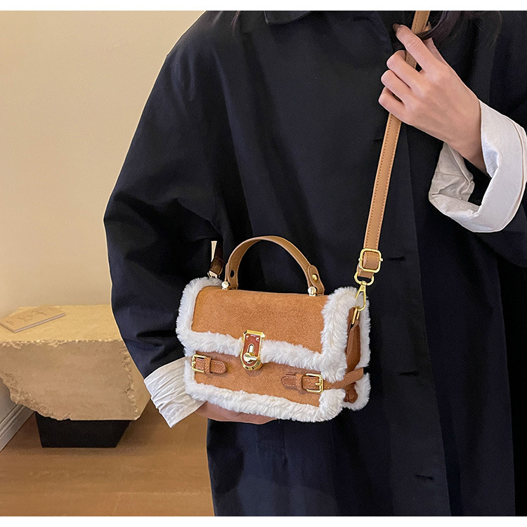 Borsa a tracolla donna retro borsa a spalla trendy niche design_voghion.com