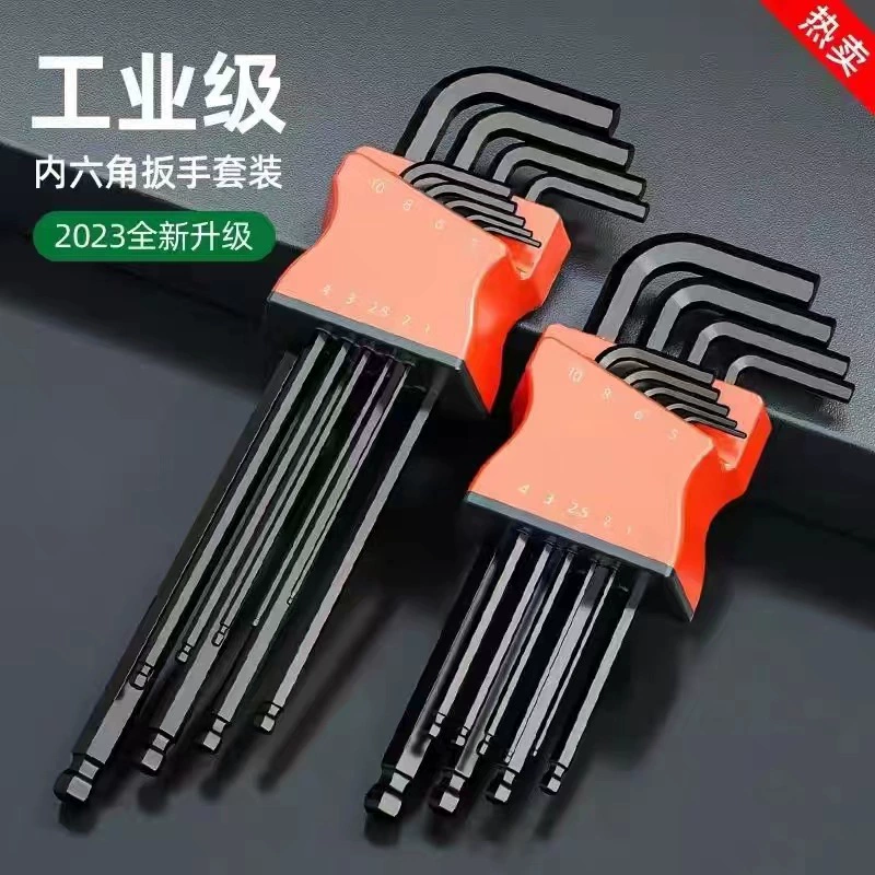 Оптовый шестигранный ключ подходит Шестигранная отвертка с шаровой головкой сливового типа отвертка ключ шесть угловых ключей