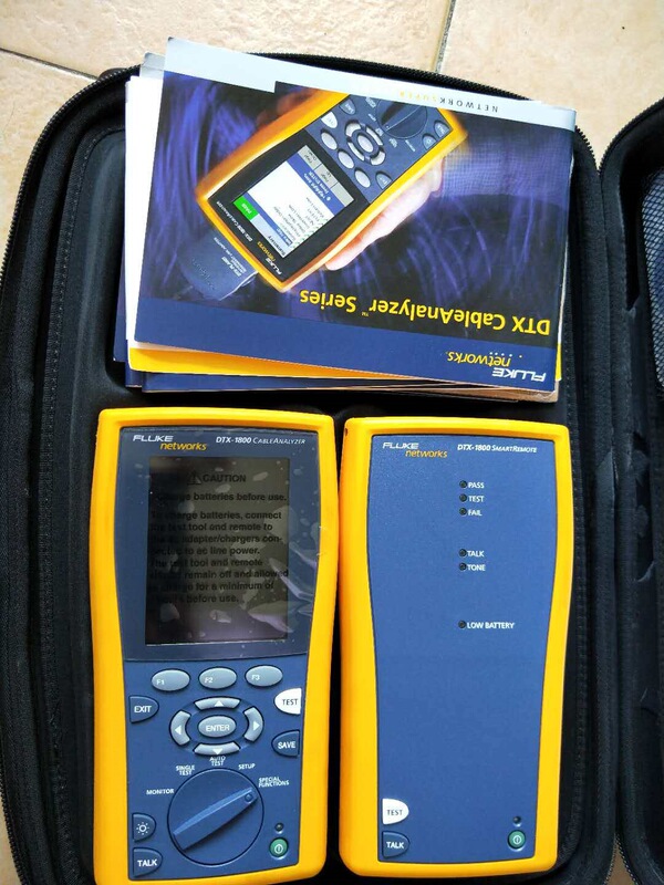 Fluke Dtx-1800 Category 6 Ethernet Cable Certification Analyzer Multimode Rental Available Fluke Dtx-1800 Category 6 Ethernet Cable Certification Analyzer Multimode Rental Available