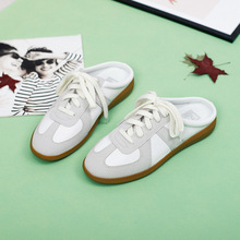 复古德训鞋女款新款半拖女鞋款运动鞋轻便休闲鞋BB0992CM22