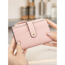 C 84930 Korean Thin PU Multi-card Wallet ���污�� PU �๦��