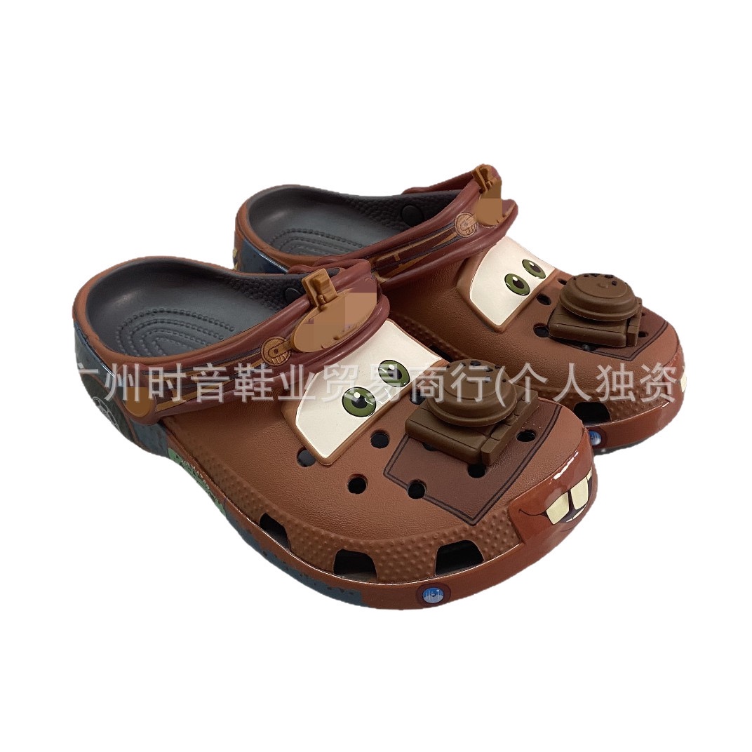 New Cross Transfer Hot Style Classic Children's Croc Shoes 2025 Summer Sandals Spider-Man Co-Branded Wholesale