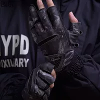 Перчатки M6X Crucian carp для наружной рыбалки теплые зимой и утечка трипальцевого подтягивания, специальная дышащая защита от солнца