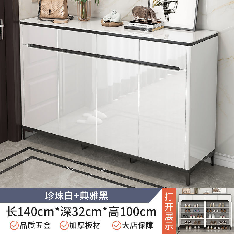 진주 흰색 우아한 검은 색 "4 개의 연기" 140x32x100cm