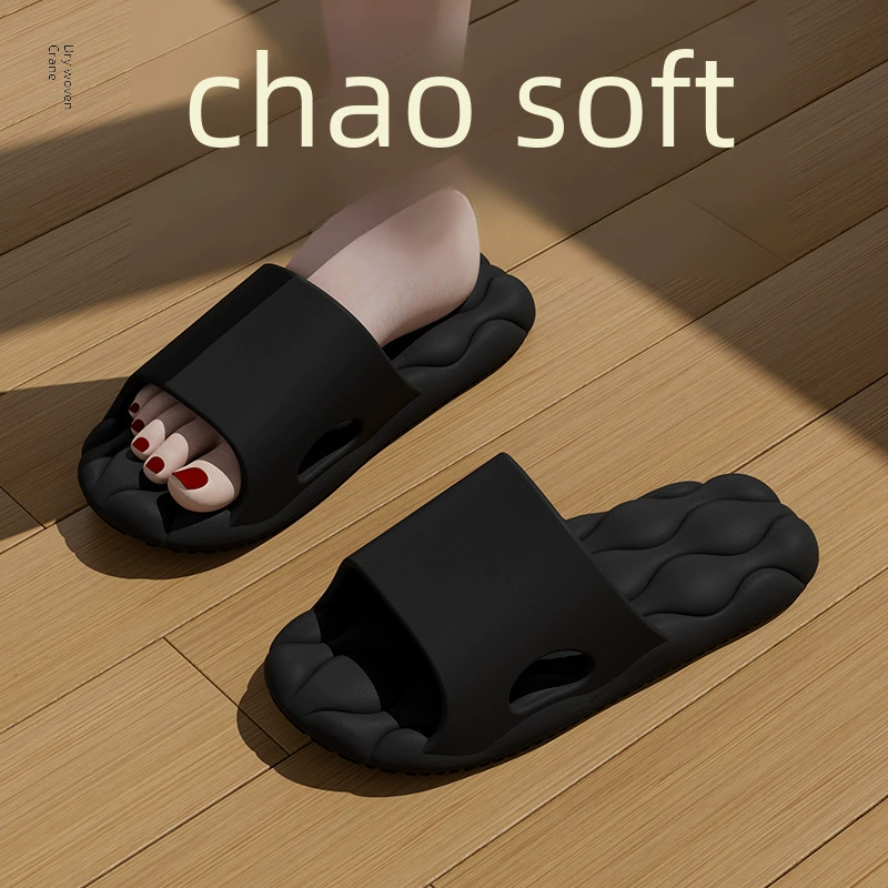 南波万 Summer slippers, footwear indoor for beloved, non-slip slide platform, wholesale