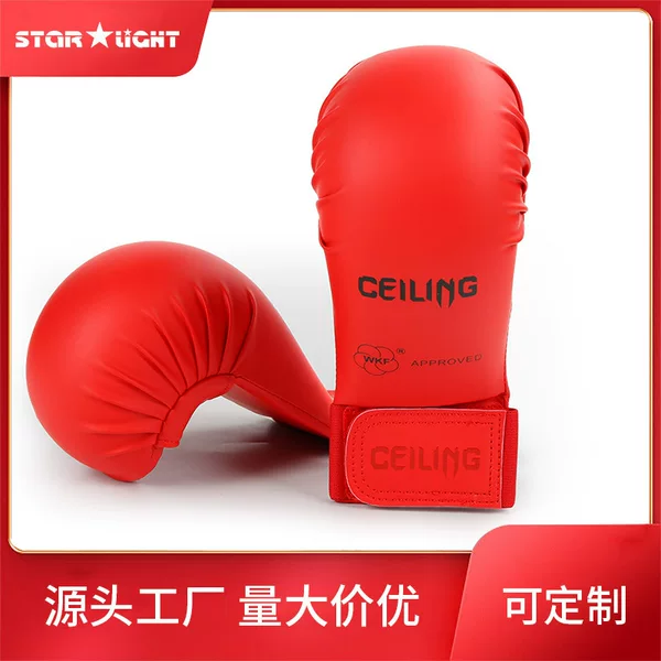 Customized Karate Gloves, Sanda Boxing Gloves, Karate Competition Training Protective Gear, Professional Hand Protection Equipment