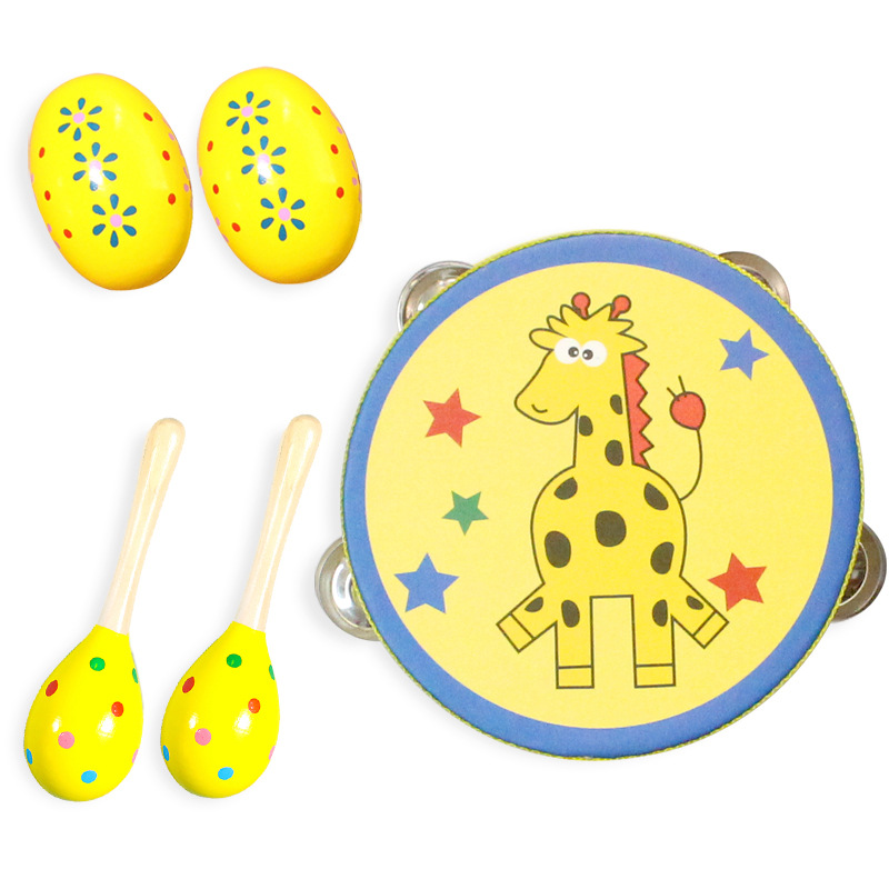 Orff instrumento musical percusión combinación kindergarten estudiantes de escuela primaria educación temprana niños instrumento musical traje iluminación música juguete