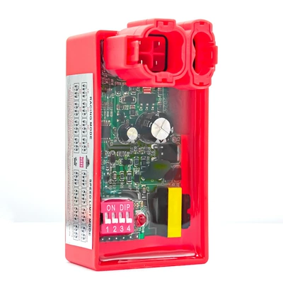 Suitable for Gy6-125 Gy200 with Dip Dial Switch 6-Pin Dc High-Quality Motorcycle Igniter Cdi (Alovlandırıcı (Vozduşka/İqniter)) - gy6-red-shell-dc