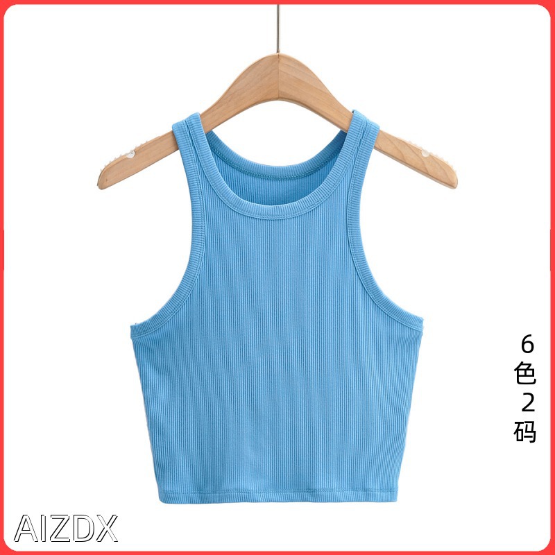 2021 Summer New Pullover Round Neck Slim...