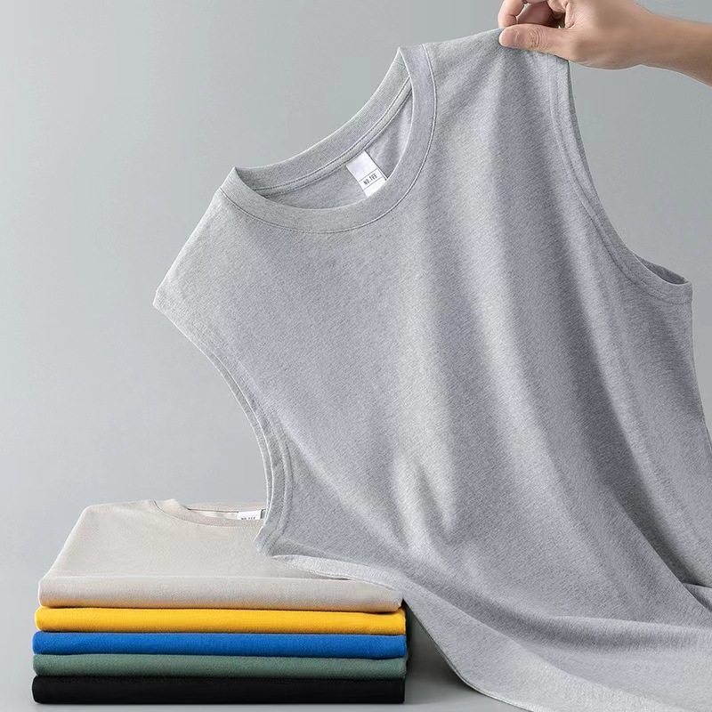 Chaleco de Cuello Redondo para Hombre de Poliéster para Verano y Deportes