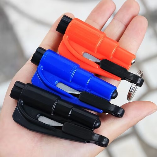 Three-in-one mini window breaker portable multi-functional car safety hammer car emergency safety hammer car escape hammer