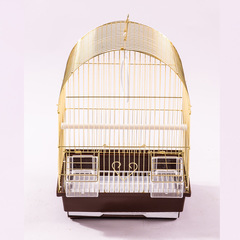 金属の針金の鳥かごのオウムのかごの東方の頂致のペットのかごの具の八兄のかごの真珠の鳥のかごの家庭用の卸売り