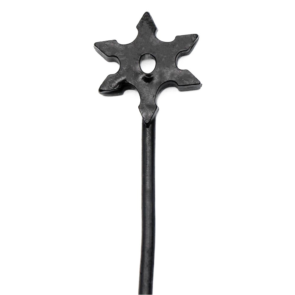 TPR caucho con cuerda copo de nieve ninja dardos transfronteriza exportación Venta caliente nueva persona entera extraña ventilación juguetes de goma suave