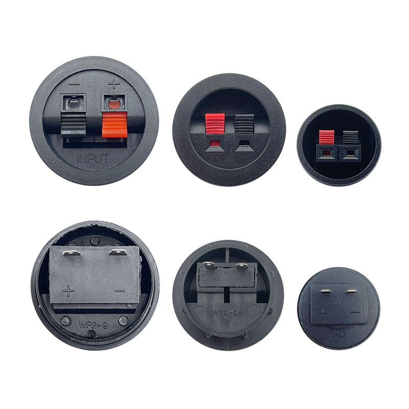 Wp2-9 Speaker Wiring Clip Speaker Wire Round Two-position Junction Box...