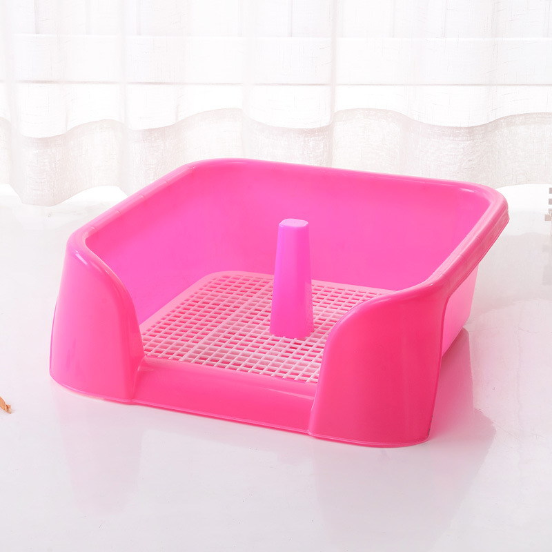 Inodoro para perros, artículos para perros y gatos, artículos de aseo para perros, artículos de aseo para perros, limpieza conveniente con columnas