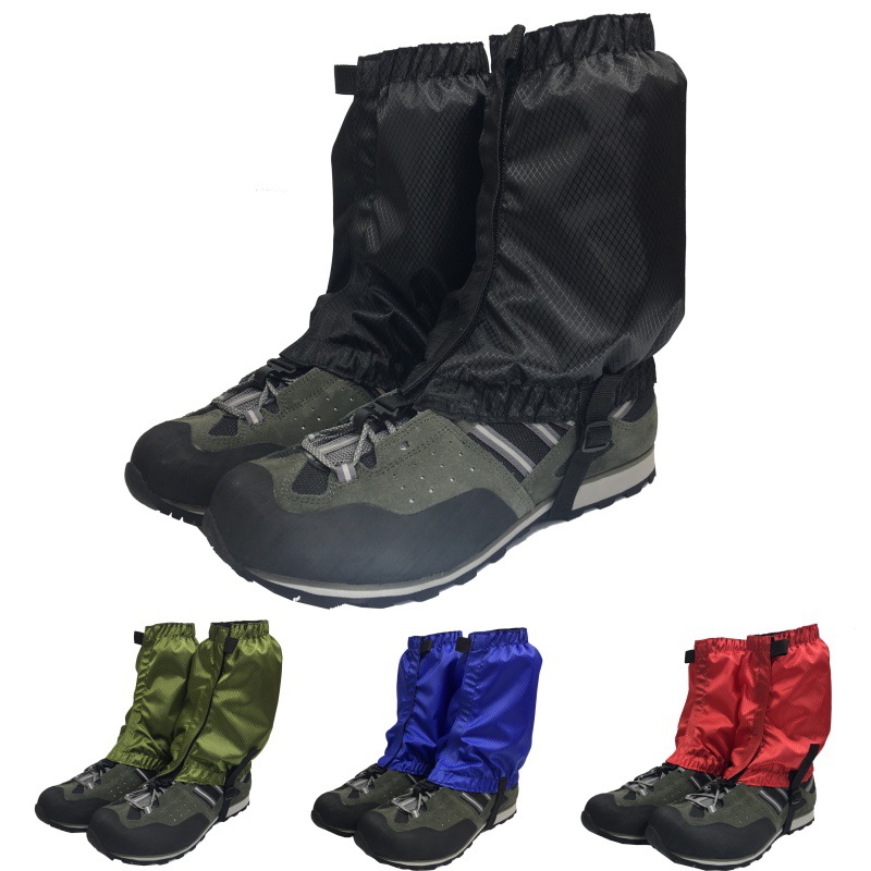 Factory Direct Supply of Outdoor Mountaineering Hiking Snow Boots, Cross-Country Running Foot Covers, Desert Sand-Proof Shoe Covers, Wind-Proof and Snow-Proof Foot Covers
