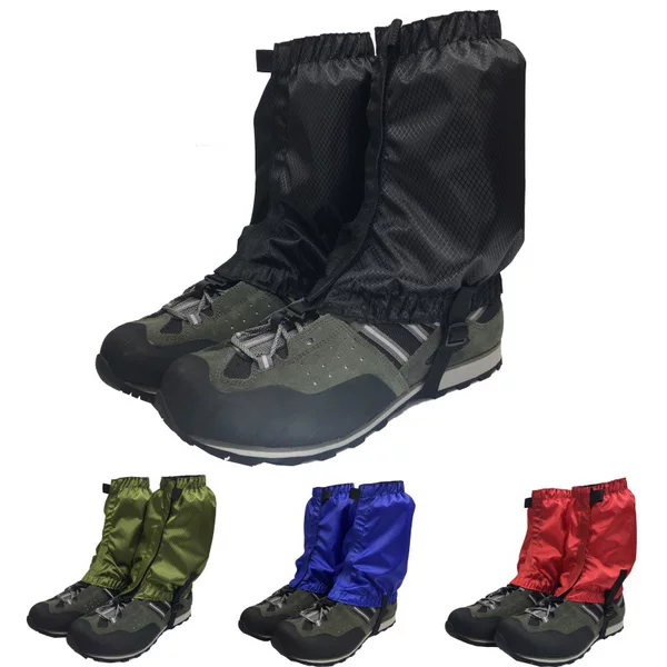 Factory Direct Supply of Outdoor Mountaineering Hiking Snow Boots, Cross-Country Running Foot Covers, Desert Sand-Proof Shoe Covers, Wind-Proof and Snow-Proof Foot Covers