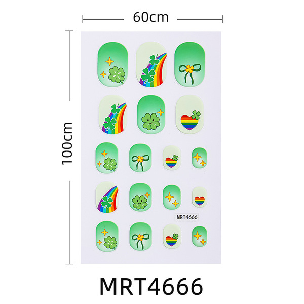 waterproof kids nail stickers