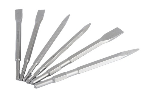 Zhongtian Tools Electric Pickaxe Chisel Electric Pickaxe Long Hexagonal Chisel Concrete Wall Excavation Large Quantity Advantage