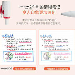 Japanese UNI Mitsubishi Mini Concentrated City Limited Neutral Pen Set, Push-button 0.38mm Color Notebooks Pen