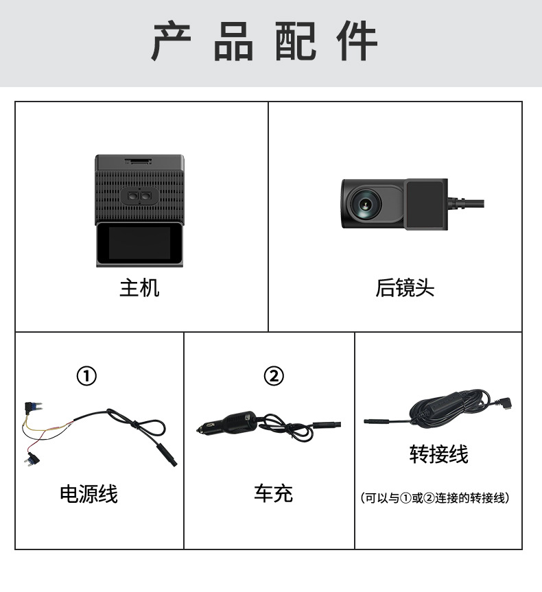 4G Dash Cam with Remote Real-Time Connection, 2K Front and Rear Recording