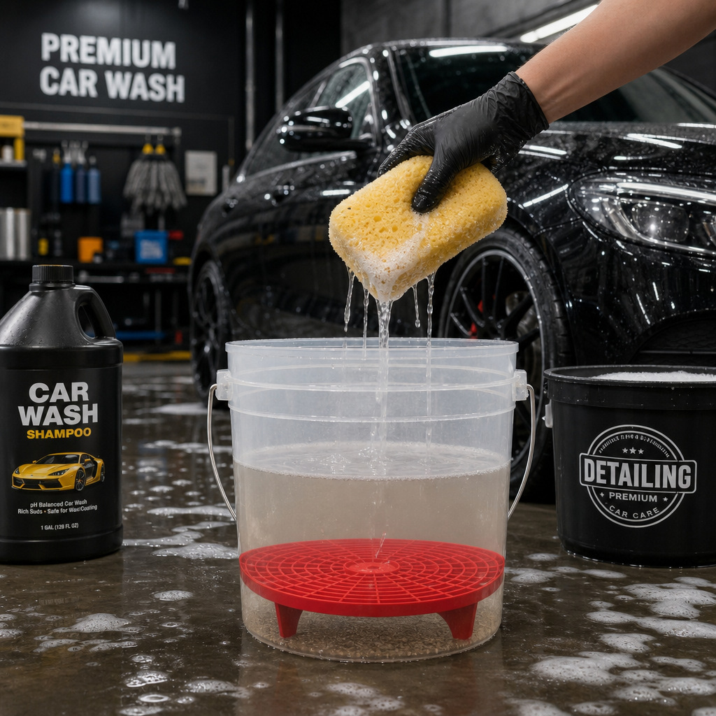 Car wash bucket sand and gravel filter net, car detailing sand and gravel filter separator net, car cleaning and washing tool