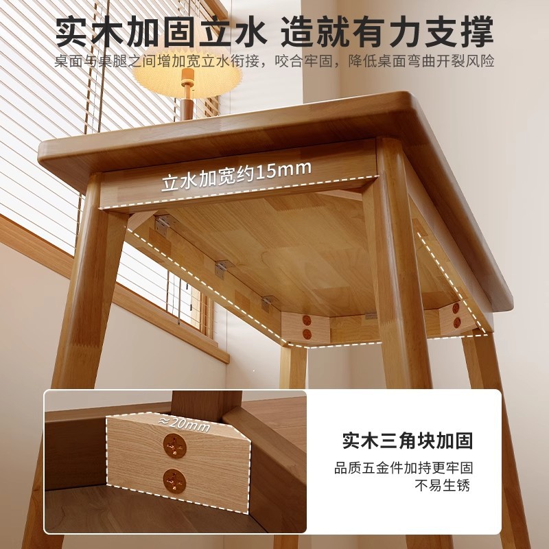 Mesa de escritorio de madera sólida para estudiantes escritorio de escritorio dormitorio escritorio de escritorio