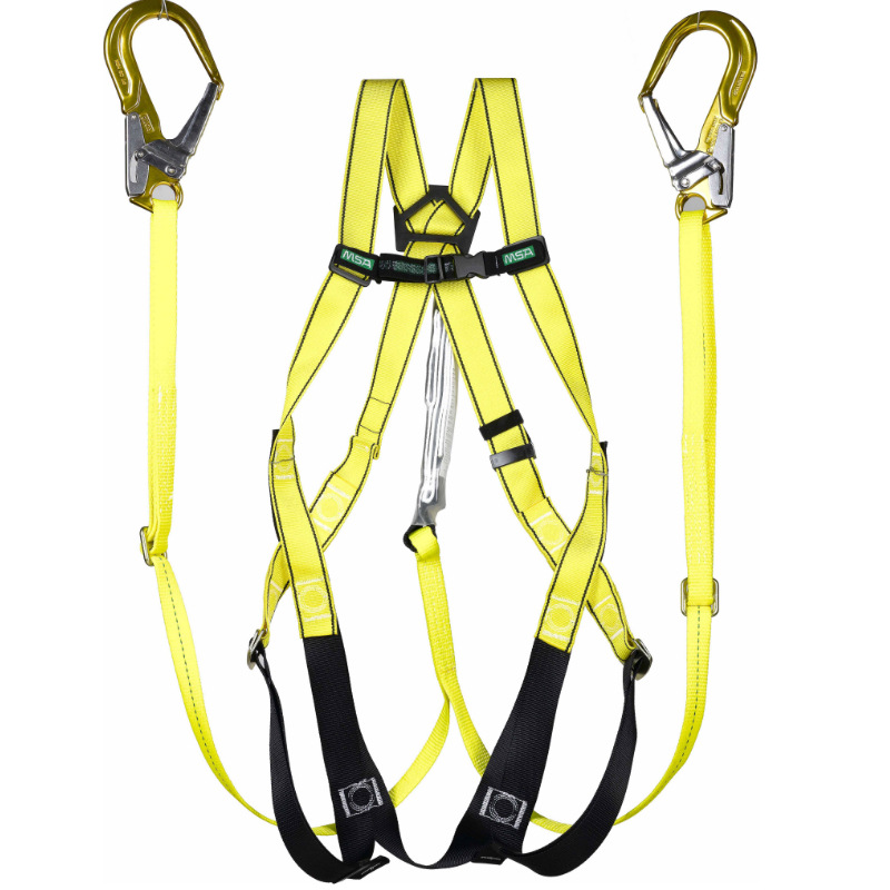 梅思安10106891Workman轻巧型全身式安全带大号双腿