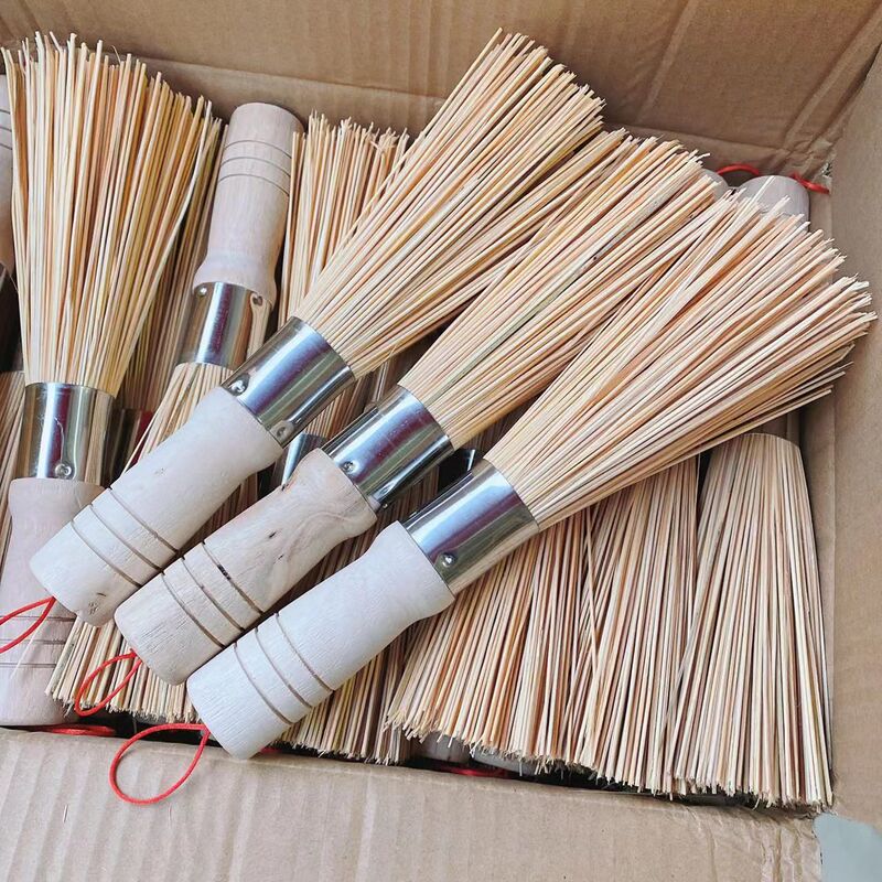 Natural Washer Brush Wooden Handle Bamboo Brush Brush Pan Washer Kitchen Cleaning Supplies Dishwasher Artifact Bamboo Brush Natural Washer Brush Wooden Handle Bamboo Brush Brush Pan Washer Kitchen Cleaning Supplies Dishwasher Artifact Bamboo Brush