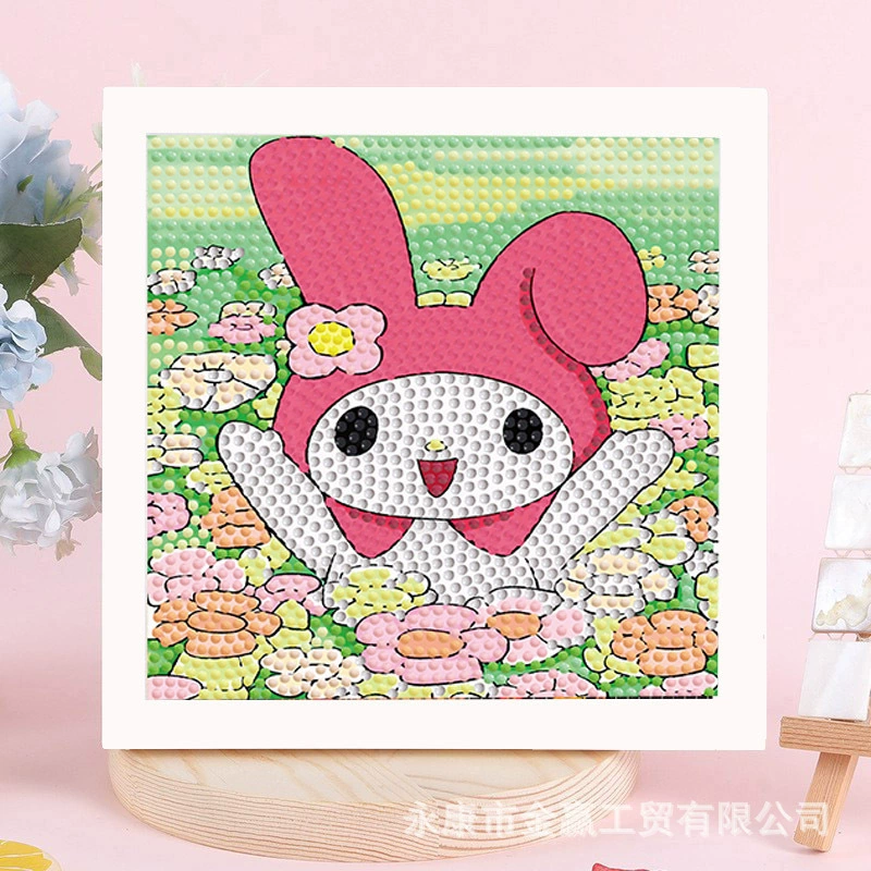 Мультяшная умная игрушка, DIY, новая коллекция, детское handmade diy, украшенная бриллиантами