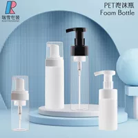Оптовая продажа 100 ml-200 ml пузырьковая бутылка мусс пузырьковая бутылка Москоз бутылка ПЭТ мойка для лица Смена бутылки на складе