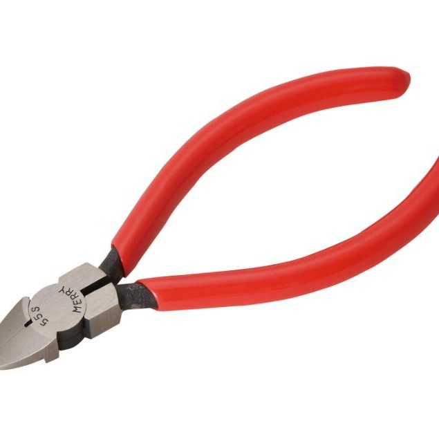 日本MERRY快力55S-120 55S-150斜嘴钳电子钳 斜口迷您剪钳 水口钳