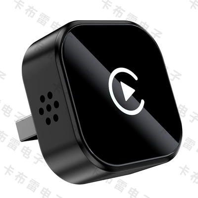 Hot-Selling 2-in-1 Carplay Wireless Adapter Car Connectivity Smart Box Android Autocarplay Box (Simsiz CarPlay və Android Auto) - q1a-black-with-white-label-carplay-android-auto-2-in-1-only-compatible-with-overseas-systems