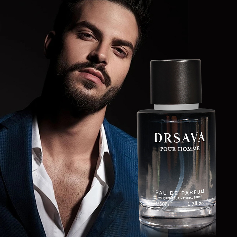 Comercio exterior transfronterizo venta caliente estilo caliente fragancia de perfume de hombre salvaje al por mayor suministro de transmisión en vivo perfume Gulong de larga duración 50ml