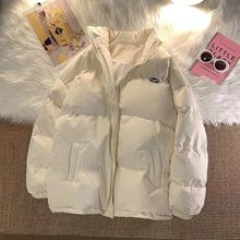 棉服女ins潮春夏加厚设计感小众面包服外套韩版宽松时尚短款棉衣