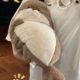 Cute Seal Plush Toy Doll Soft Cute Sea Otter Pillow Bed Sleeping Doll Brown Seal Birthday Gift