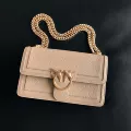 Straight gold khaki embossed large size