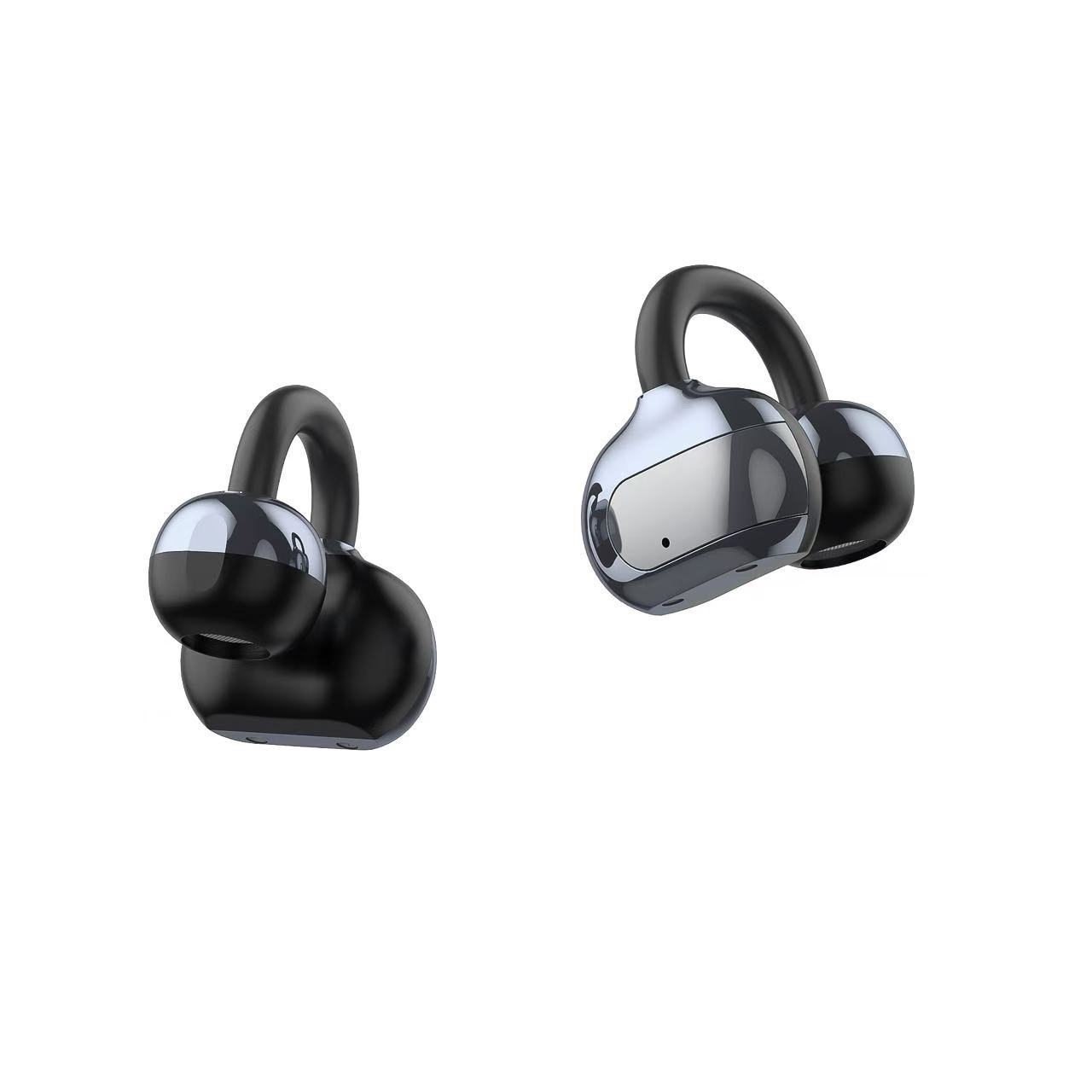 Yeni Model Bluetooth Kulak Klipsi Kablosuz Açık Kulak Tasarımı Gürültü Azaltıcı Koşu Spor Kulaklığı OWS Açık Stil