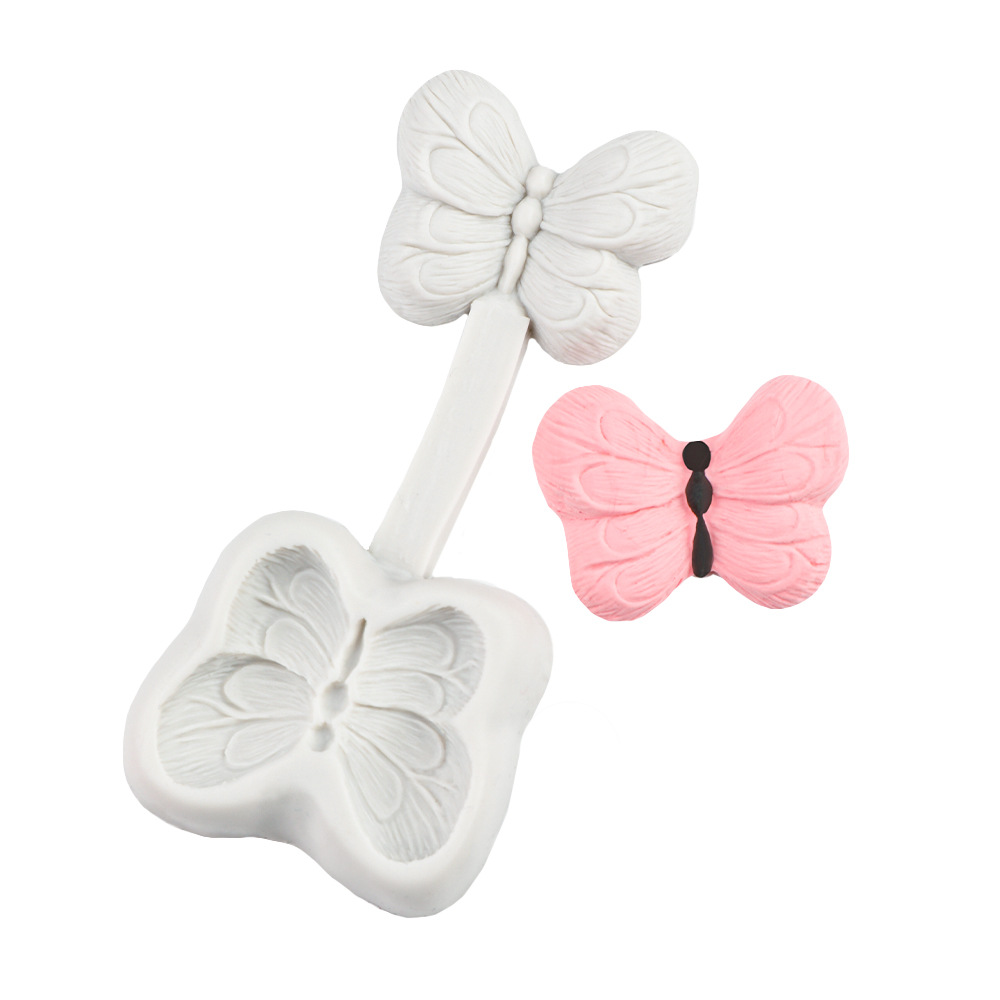 Hoja de arce crisantemo molde de silicona fondant bricolaje horneado pastel de mariposa suave arcilla decorativa molde de herramienta de cerámica blanda