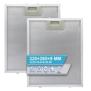 Cross-Border Hot-Selling Replacement Range Hood Filter 320*260mm Grease-Absorbing Filter Range Hood Oil Separation Filter Dropshipping
