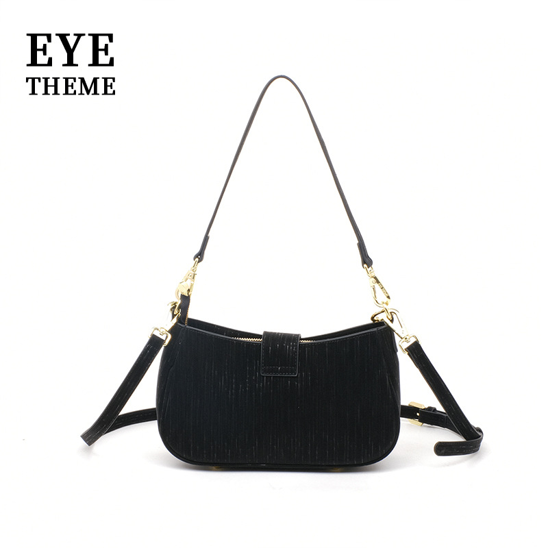 2025 dama bordada adorable tendencia PU suave cadena de pan de hombro cremallera estilo de moda 2822 #