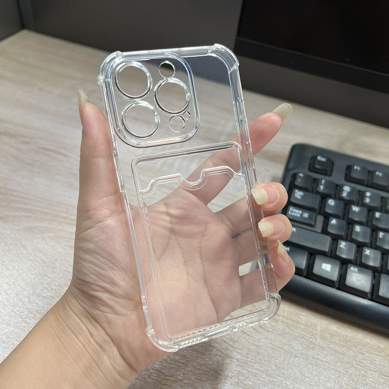 适用苹果iPhone17Air插卡手机壳16Pro卡包壳15简约11透明13保护套|undefined
