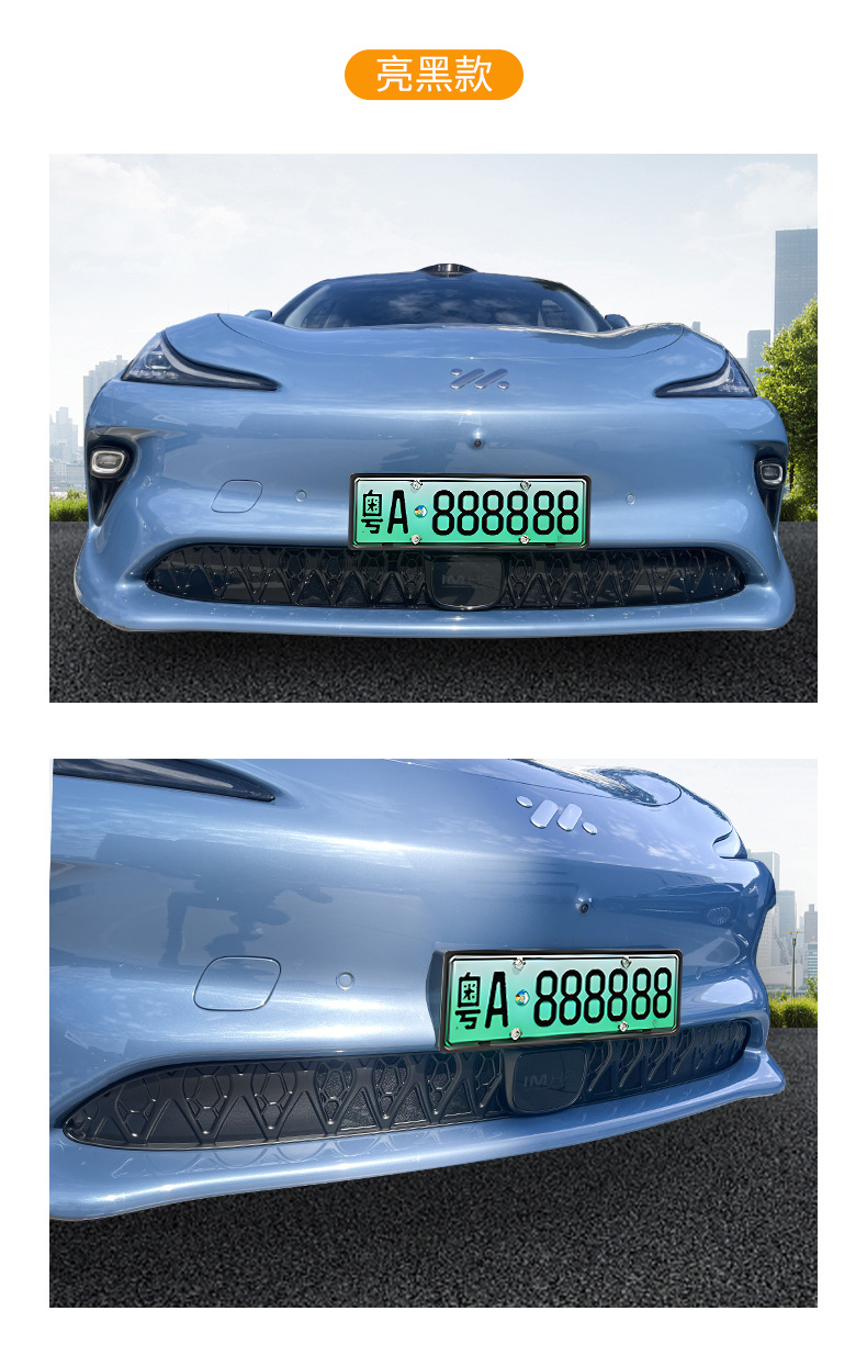 Suitable for Zhiji LS6 car insect net front face net special modified decorative strip auto accessories