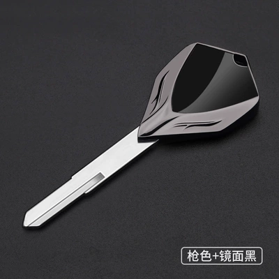 Motorcycle Key Cover Suitable for Kawasaki - gun-color-mirror-black-cq-039
