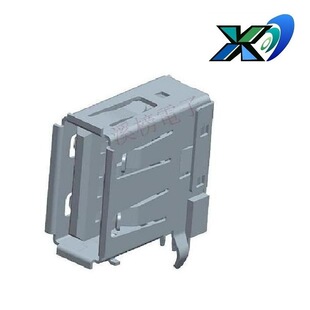 Direct Selling USB Socket Size Length 13.6 Horizontal USB Interface Side Plug Height 13 USB Socket a Female Side Plug